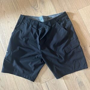 Men’s black shorts
